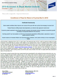 2019 Economic & Stock Market Outlook